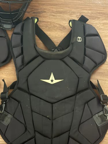 All Star System 7 Catcher's Set (Used) 2 Chest Plates