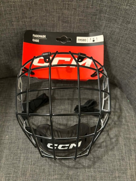 CCM FM580 Hockey Facemask Cage, Size Senior Medium