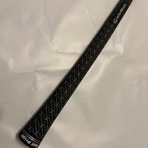 Golf Pride Z-Grip Golf Grip (Black/Black, Std, Round) TaylorMade Logo PULL OFF