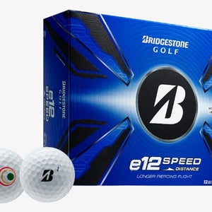 Bridgestone e12 Speed Distance Golf Balls (White, 12pk) 1 DZ 2025 NEW