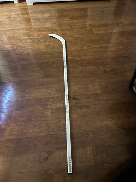 Senior CCM XF Ghost Right Handed Hockey Stick P90TM 75 Flex (New) White