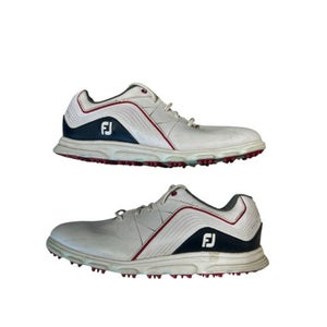 Used Foot Joy Mens Golf Shoes White Senior 6 11873-C000219362
