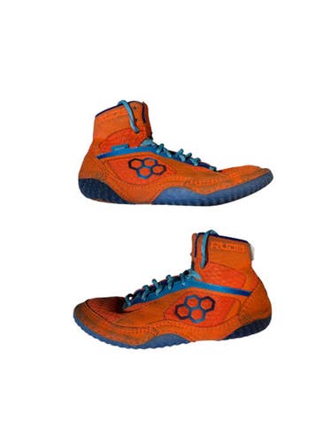 Used Rudis Wrestling Shoes Orange Senior 6 11873-S000230179
