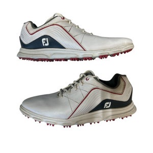 Used Foot Joy Mens Golf Shoes White Senior 6 11873-S000230500