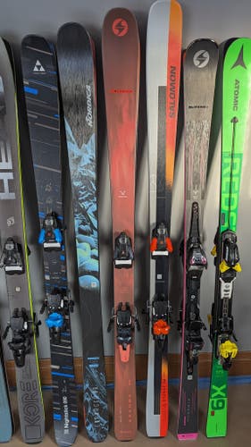 Men's 2024 All Mountain 183 cm Blizzard Brahma 88 Skis With Bindings Max Din 14 (New)