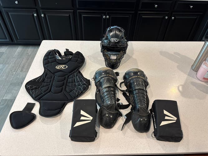 Black Rawlings Catcher's Set (Used)