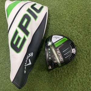 LH Callaway TOUR ISSUE EPIC Max LS 9* Degree Driver Head Only Left Handed
