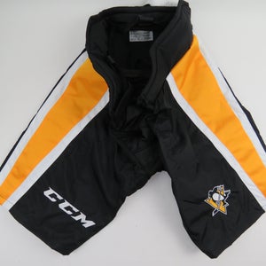 CCM Pittsburgh Penguins NHL Pro Stock Hockey Player Girdle Pant Shell Medium 9K