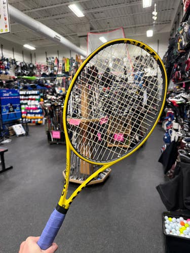 Used Volkl C10 PRO Adult Tennis Racquet Yellow 4 3/8" 11337-S000479169