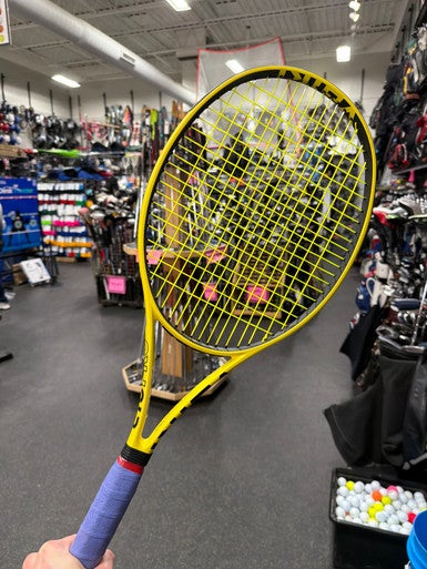 Used Volkl C10 PRO Adult Tennis Racquet Yellow 4 3/8" 11337-S000479170