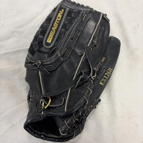 RHT Size 12 1/5 Inches Easton Black Magic Leather Baseball Glove.