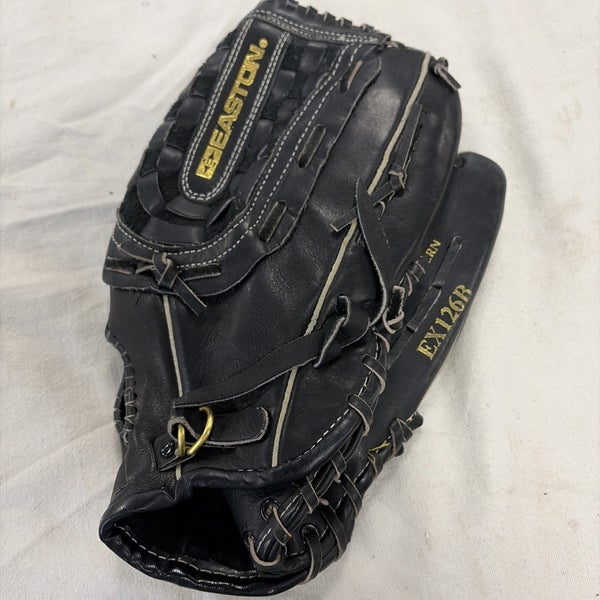 RHT Size 12 1/5 Inches Easton Black Magic Leather Baseball Glove.