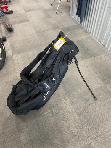 Used Titleist 3 WAY STAND BAG Mens Stand Bag Black 11614-S000230460