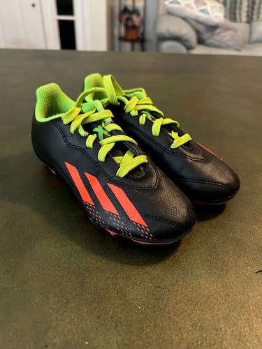 Black Unisex 1Y (Big Kids / Youth) Adidas x speedportal Molded Cleats Cleats (Used)