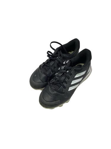 Used Adidas PURE HUSTLE BLK/WHT BB/SB Cleats Black Junior 01 11347-S000263488
