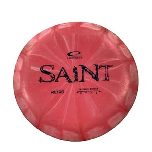 Used Latitude 64 RETRO SAINT Disc Golf Driver Red 176g 11347-S000263469