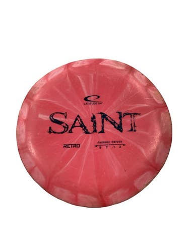 Used Latitude 64 RETRO SAINT Disc Golf Driver Red 176g 11347-S000263469