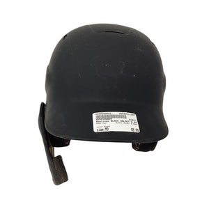 Used Rawlings BLACK HELMET W MASK Batting Helmet w/Mask Black MD 11347-S000263528
