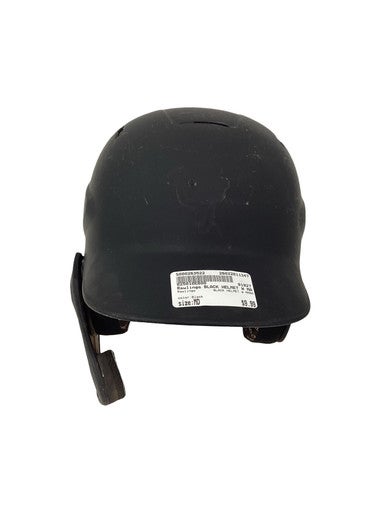 Used Rawlings BLACK HELMET W MASK Batting Helmet w/Mask Black MD 11347-S000263528