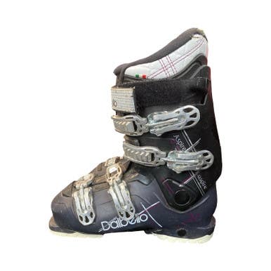 Used Dalbello ASPIRE Girls DH Ski Boot Black 245 MP - M06.5 - W07.5 11883-S000157124