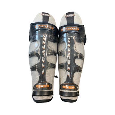 Used Easton STEALTH Senior Shin Guards White 13" 11883-S000157112