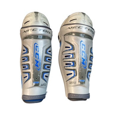 Used CCM VECTOR Senior Shin Guards Grey 15" 11883-S000157100