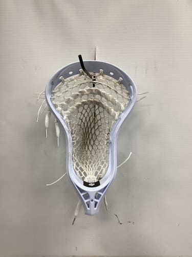 Used String King MARK 2V STRUNG Mens Lacrosse Head White 11851-S000043028