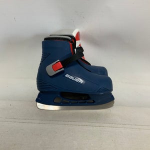 Used Bauer BLUE BUCKLE Youth Hockey Skate Youth 10.0 11823-S000037189