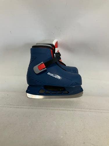 Used Bauer BLUE BUCKLE Youth Hockey Skate Youth 10.0 11823-S000037189