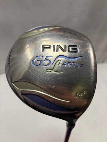 Used Ping G5 L 460CC Women's Driver RH HT 11490-S000268825