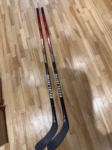 2-pack Senior Bauer AG5NT Right Handed Hockey Stick P28 87 Flex Pro Stock (New)