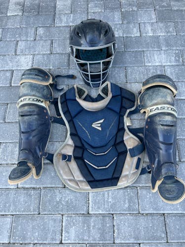Blue Easton Game Time Catcher's Set (Used)