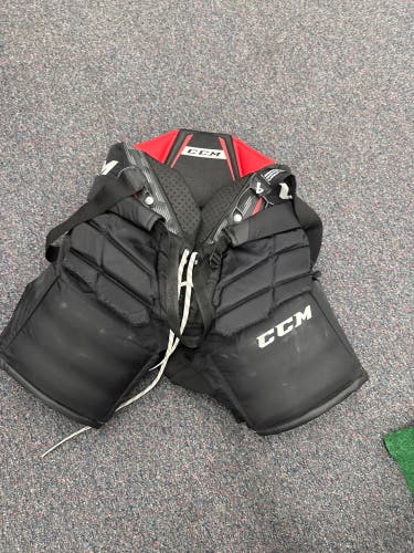 Black CCM 1.9 Hockey Goalie Pants (Used) |  Senior Medium