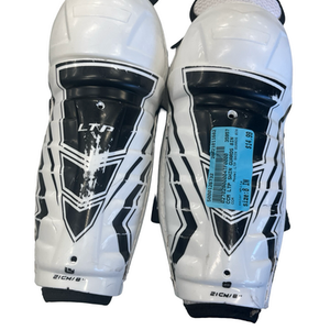 Used CCM LTP SHIN GUARDS 8IN Youth Shin Guards White 8" 11682-S000126732