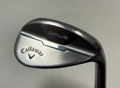 Used Callaway OPUS BRUSHED CHROME Golf Wedge Mens RH 52 Degree 11490-S000268793