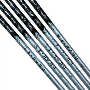 5 Mitsubishi Fubuki golf shafts 75x417G Flex R