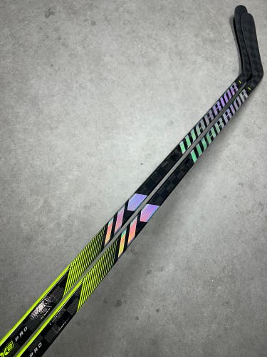 2 Pack 100 Flex Custom P92 Senior Warrior Alpha LX2 Pro Left Hand Hockey Stick Pro Stock (New)