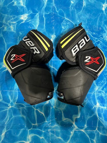 Junior Large Bauer Vapor 2X Elbow Pads (Used)