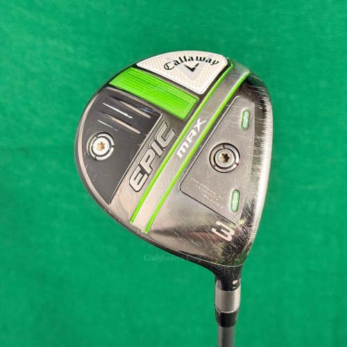 Callaway EPIC MAX Fairway 3 Wood HZRDUS Smoke iM10 6.0 60g Graphite Stiff w/HC
