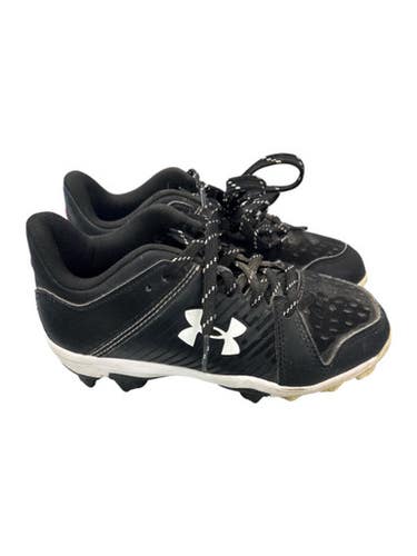 Used Under Armour LEADOFF BB/SB Cleats Black Junior 02.5 11862-S000092724