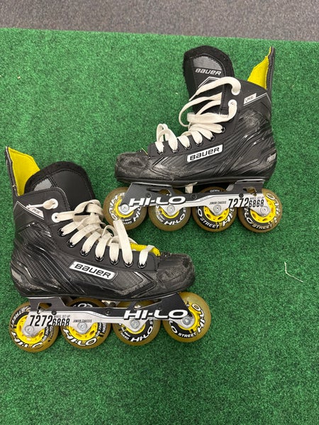 Junior Bauer RS Inline Skates Regular Width Size 4 (Used)