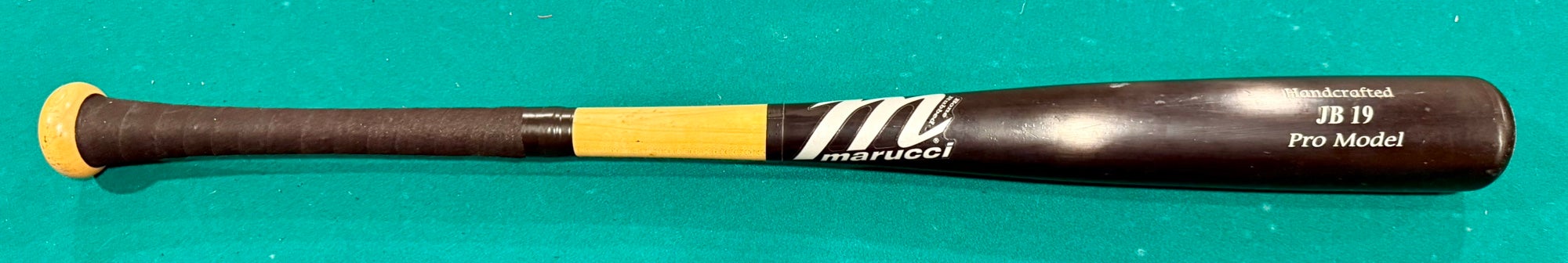 Marucci JB19 Pro Model Wood Bat | Black/Natural | Great Condition | 31" / 28 oz (-3)