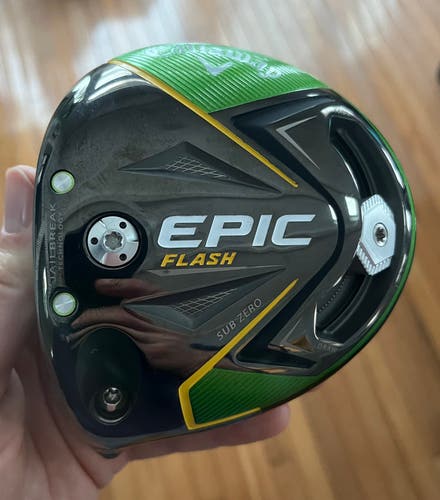 TOUR ISSUE Callaway Epic Flash Sub-Zero Single Diamond 8.5* Driver Head LH RARE