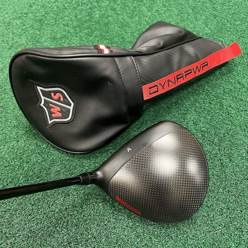 Wilson Dynapower Carbon 9.0 Driver Stiff Flex HZRDOUS Smoke 6.0 Graphite w/HC