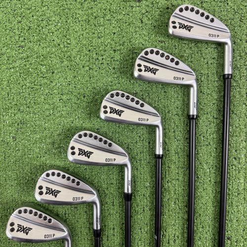 READ PXG 0311P Gen 1 Forged Iron Set 5-PW MMT Graphite 70g Regular Flex