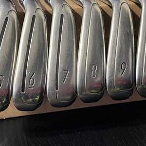 *GOOD* TaylorMade M6 Iron Set 5-PW KBS Max 85g Reg Flex Steel GP CP2 Pro Grips