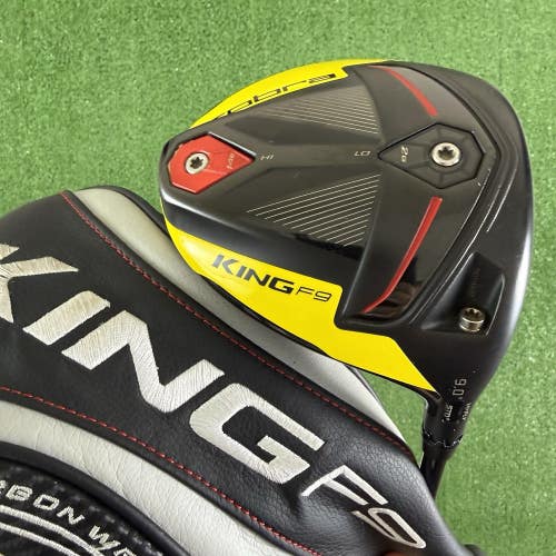 Cobra King F9 Speedback Driver 9 Linq M40X 7F4 Stiff Flex 45