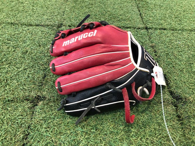 Red Marucci Caddo RH Infield Baseball Glove 11.5" (Used)