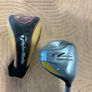 TaylorMade R7 Draw 3 Wood RH | Taylormade Reax 55 R-Flex Shaft (Used)