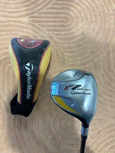 TaylorMade R7 Draw 3 Wood RH | Taylormade Reax 55 R-Flex Shaft (Used)
